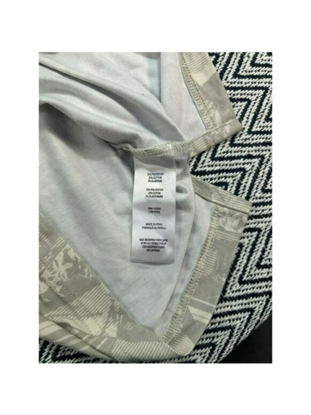 TravisMathew Travis Mathew Men's Golf Polo Large Geometric Hawaiian Print Peru - Picture 6 of 7